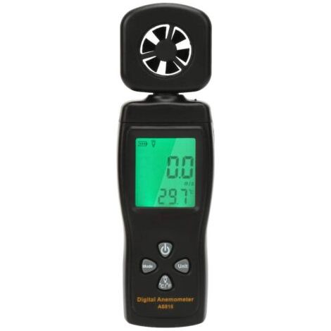 Testeur de Débit d'Air de Vitesse du Vent, SMART SENSOR AS816 0.3-30m / s Mini Anémomètre Numérique (1/5)