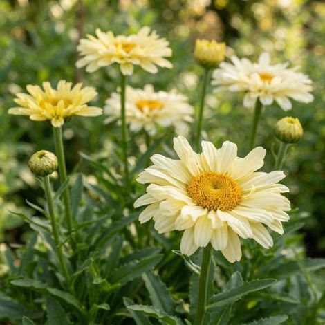 3 Marguerites 'Real Dream' (Leucanthemum x superbum 'Real Dream')