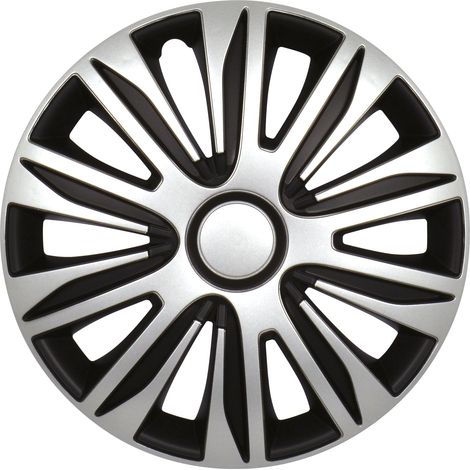 Enjoliveurs de roues NARDO SILVER BLACK 15 POUCES