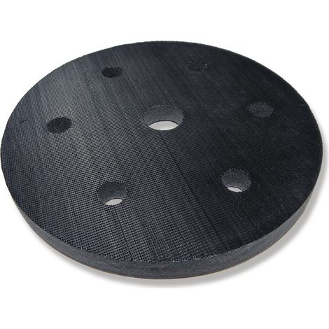 Menzer – Patin auto-agrippant 225 mm – Doux pour ponçage plâtre – Compatible avec LHS 225, LHS 225 VARIO, TBS 225 – 6 trous d'aspiration