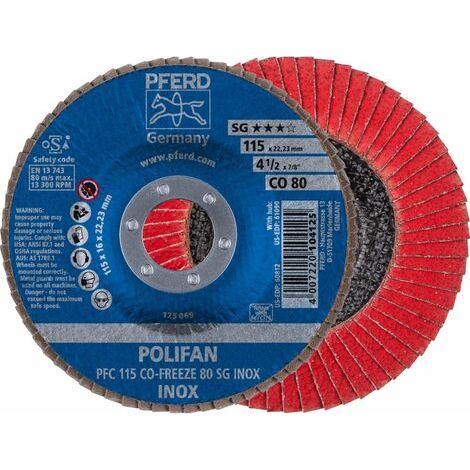 Disco de lámina COFREEZE 115mm Grano 80 Pferd (1/4)