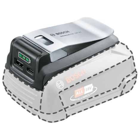BOSCH Cargador UniversalUSB 18V-45 1600A02WS1 (1/2)