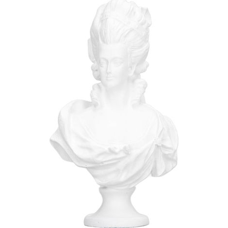 Statue de buste miniature 1:12 pour maison de poupée, sculpture artistique en résine détaillée et réaliste, décoration de mini-chambre (1/5)