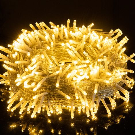 Lichterkette für draußen und drinnen, 【23 m, 200 LED】 Tannenbaum-Lichterkette mit Stecker, 8 Modi, wasserdichte Weihnachtsgirlande, Außendekoration für Schlafzimmer, Baum, Weihnachten, Hochzeit, Garte
