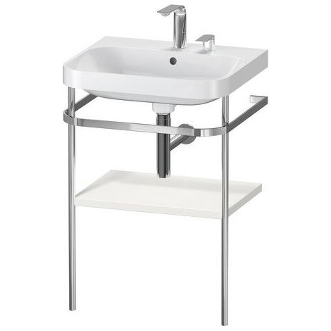 DURAVIT HP4835E3939 Console métallique fixation au sol avec HD.2 Plus