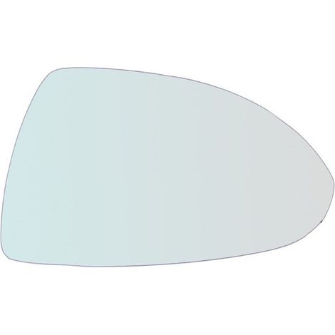 Vetro specchio retrovisore lato dx per opel corsa d (s07) dal 2006-2014 (1/5)