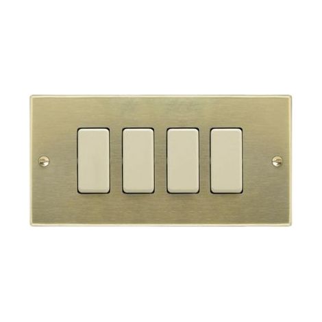 PLACCA ALLUMINIO CHAMPAGNE OX FEB COMPATIBILE CON MAGIC 4 FORI