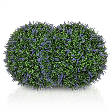 Plante artificielle Boules topiaires artificielles violet et vert (1/5)