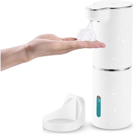 Distributeur de Savon Automatique Mural, Distributeurs de Savon et de Lotion 300 ML, de Lotion sans Contact avec Capteur Infrarouge, Dispositif Anti-Goutte (1/5)