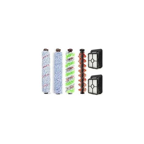 Accessoires de Nettoyage pour Aspirateur Multi-Surface 4 Brosses Principales et 2 Filtres Compatibles avec Modèles 1866 1785 2052 1713 2225 - KZQ (1/5)