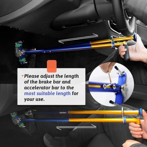 Hot-selling manual controls for cars suitable for disabled drivers, car pedal assist controls (1/4)