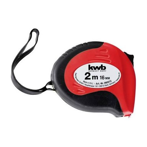 Metro a nastro kwb 060212 acciaio plastica 2 m