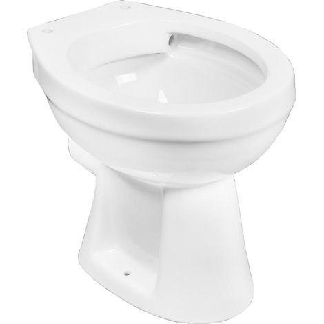 CORNAT Stand-WC spülrandlos weiss Standard-Höhe 400 mm