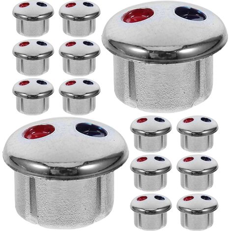 30 Pièces Boutons Indicateurs Robinet Rouge (1/5)