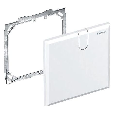 Geberit - Plaque de couverture pour robinetteries de lavabo avec module fonctionnel à encastrer 116.425.11.1 (1/3)