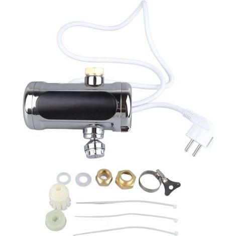 Elektrischer Warmwasserbereiter-Wasserhahn, wasserdicht (IPX4), 220–240 V, EU-Stecker (1/5)