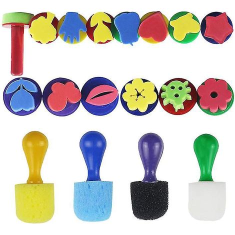 Pinceaux en plastique pour enfants