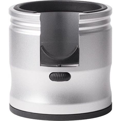 Colour: Silver Material: Stainless steel coffee tamper handle base, aluminium alloy hands-free tamper. (1/5)