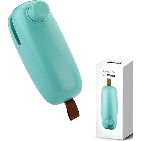 Mini sceller sac portable sous vide pratique Sealer close soude sac soudeur thermique pour sac plastique de collation thermosoudeuse d'alimentaire sacs (1/5)