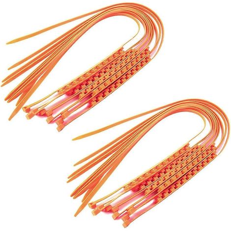 20 Stück Anti-Rutsch-Auto-Kabel-Reifen-Notfall-Traktions-Schlamm-Schneeketten
