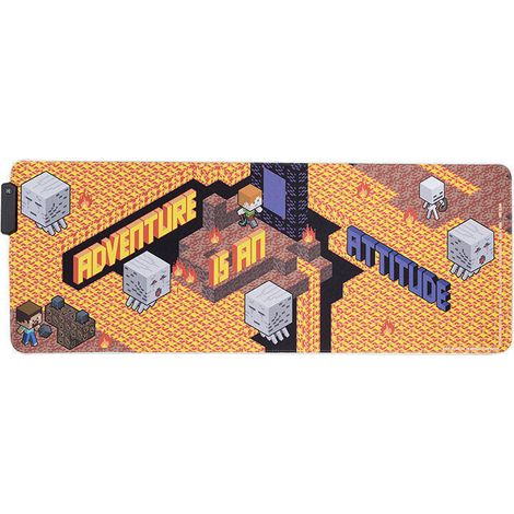 ALFOMBRA DE ESCRITORIO MINECRAFT 30CM X 80CM PALADONE PP11395MCF