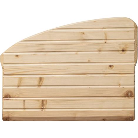 Asse di lavaggio per vasca in ceramica Dolomite Revine da 60 cm in legno