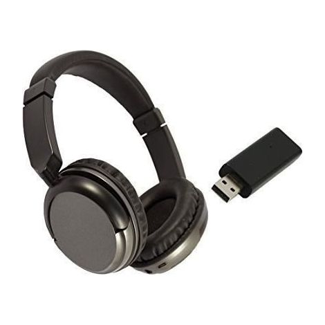 Casque sans fil pour télévision avec réception FM, conception circum-aurale confortable et son clair idéal pour les utilisateurs âgés ou malentendants (1/2)