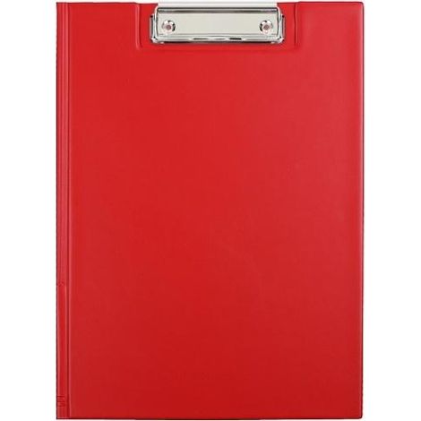 Carpeta de clips A4 roja