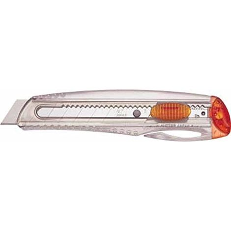 CUTTER NT IL 120 P, 18 MM, ORANGE TRANSPARENT HANSA IL120PO