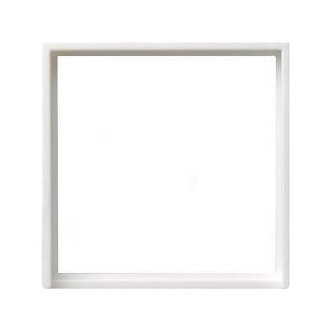 Adapterrahmen 50 x 50 GIRA System 55 Reinweiß-glänzend (1/5)