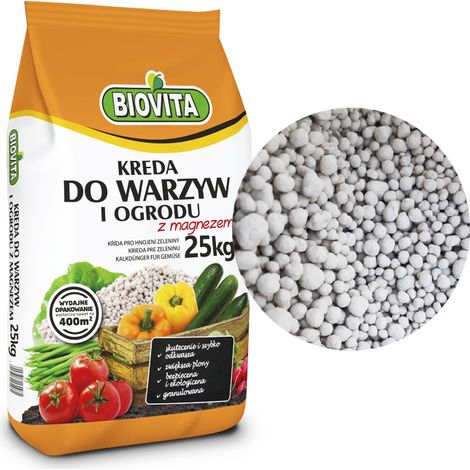 Pflanzliche Kreide granuliert mit Magnesium 25 kg