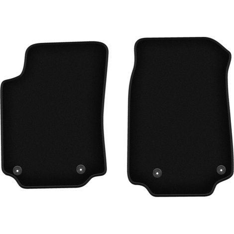 Tapis de sol avant basiques en velours pour : Audi 200 C3 berline, avant (1983-1991) (1/5)