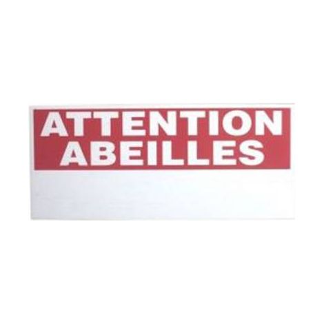 Panneau rucher attention abeilles