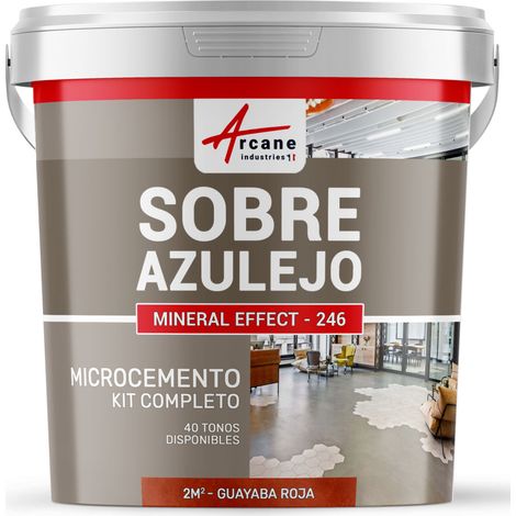 Microcemento sobre azulejos
