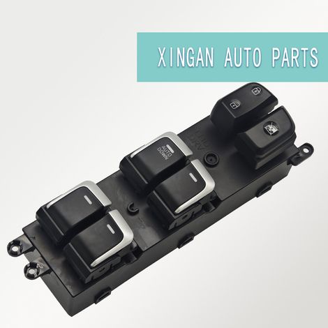 93570-B2100CA Car Window Regulator/Switch, Low-end Model, Suitable for 14-19KIASOUL (1/4)