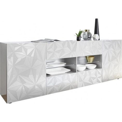 Buffet/bahut design laqué 241 cm Andreasse (1/5)