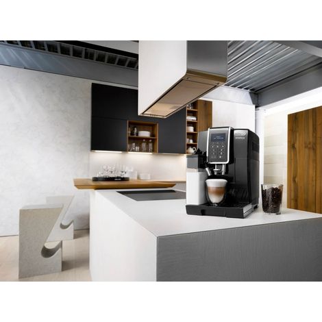 Máquina de espresso automática con molinillo - DELONGHI Dinamica ECAM 350.55.B - Negro