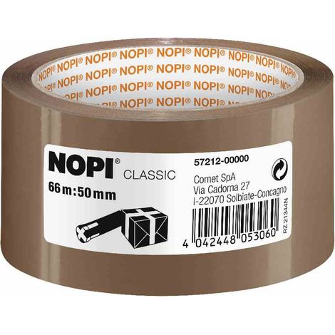 Nopi UNIVERSAL 57212-00000-04 Packband Braun (L x B) 66 m x 50 mm 1 St. (1/4)