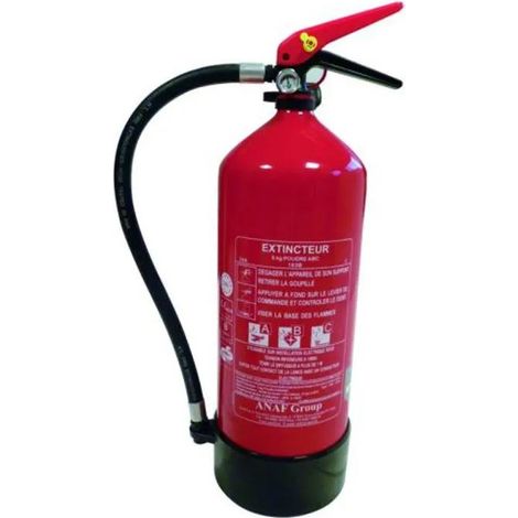 Estintore a polvere ABC 6 kg