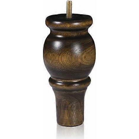 Ensemble de 3 pieds de support en bois pour meubles, pieds de remplacement pour canapé et pieds de table basse (ensemble de 2 pièces) (1/5)