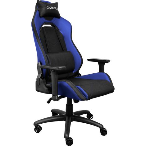 Trust GXT 714 RUYA Silla para videojuegos universal Negro, Azul (1/5)