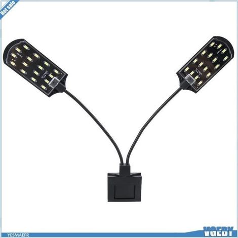 Wasserdichte, aufsteckbare Aquarienleuchte, schlanke LED-Lampe für Aquarien, Pflanzenwachstumslampen, Zoohandlungsbeleuchtung (1/4)
