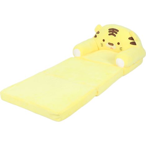 Canapé-lit pliable pour enfants, motif dessin animé, peluche douce et moelleuse, idéal pour la lecture (Type B) (1/5)