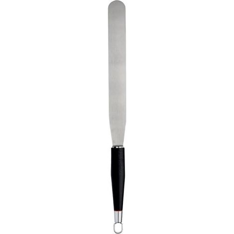 Ghidini Spatola Inox Massari 3503 Con Lama Flessibile E Manico Ergonomico Antiscivolo 24 Cm