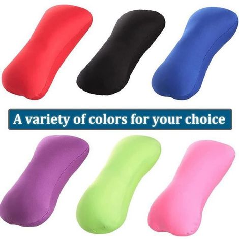 2 Packs d'oreillers à microbilles pour le cou, oreiller appui-tête osseux pour le cou et les cervicales, A (1/4)