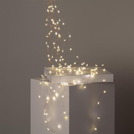 LED-Girlande Lichterkette Fireflies 1,4m 3000K Warmweiß