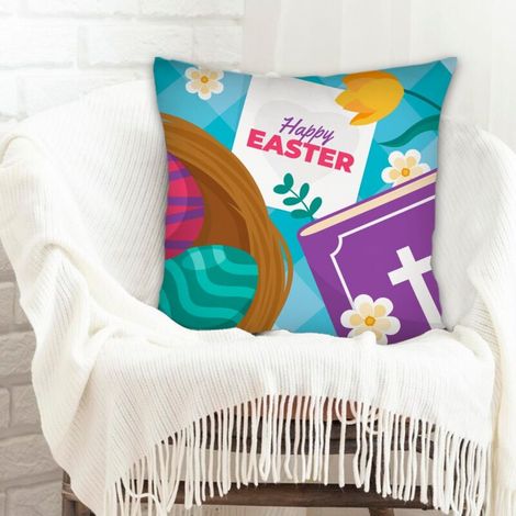 Housse de coussin sans coussin 45x45 élégant pour canapé ou lit décoration de la saint-valentin (1/5)
