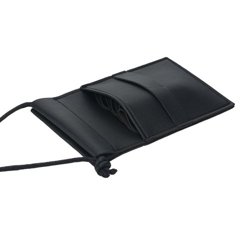 Étui de rangement en cuir PU pour ciseaux de coiffure, pochette de poche pour coiffeur, sac à ciseaux avec bandoulière ajustable, sac banane pour tondeuses, peignes et outils de coiffure (1/3)