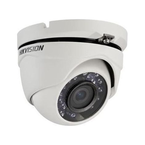 Hikvision – Caméra dôme 2MP extérieure 2.8mm – Vision nocturne jusqu'à 25m – Angle de réglage 0-75° – IP66 – DS2CE56D0TIRMF