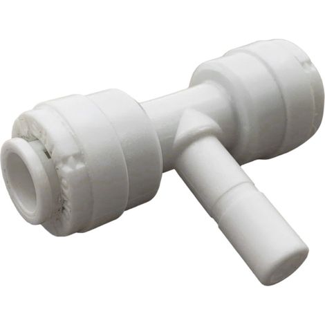 T Di Raccordo A Coda Liscia Da 1/4" Per Filtro Dell'acqua E Osmosi Inversa